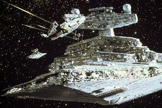 Star Wars Millennium Falcon Attack Wall Mural Photo Wallpaper
