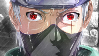Kakashi Mangekyo Sharingan Eyes 4k Wallpaper