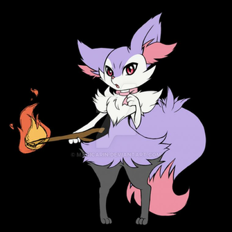 Pastel Braixen By Magicarin