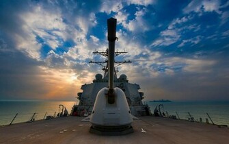 Wallpaper Of Us Navy Destroyer Computer Desktop Image