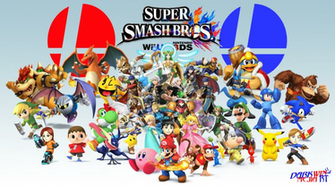 Super Smash Bros Wii U 3ds Wallpaper By Darkwinmejiart