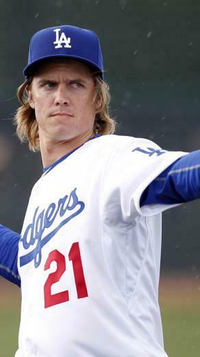 Wallpaper Zack Greinke Baseball Player Los