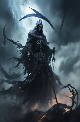 Badass Grim Reaper Wallpaper