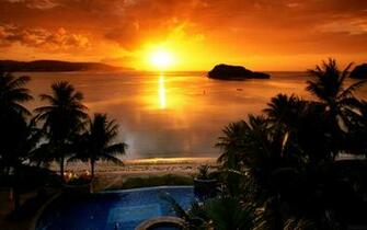 Exotic Beach Resort HD Wallpaper Paulshi