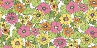 Wallpaper A Bold Floral Design With Large Scale Flowers