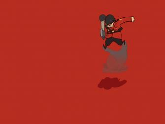 Red Rocket Jump By Kubli