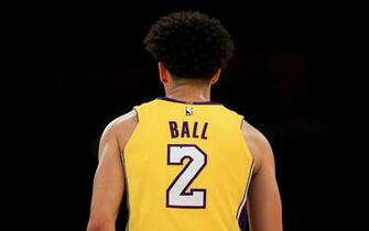 Wallpaper 4k Lonzo Ball Match Basketball Players Nba