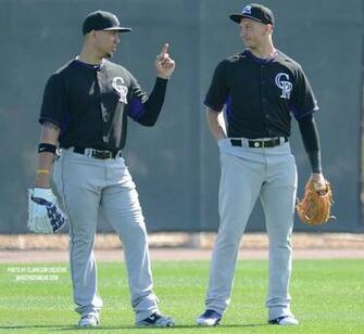 Carlos Gonzalez Glove White Nike