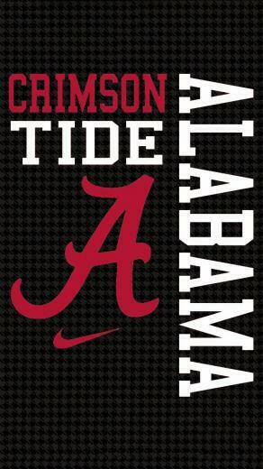 Crimson Tide A iPhone Wallpaper