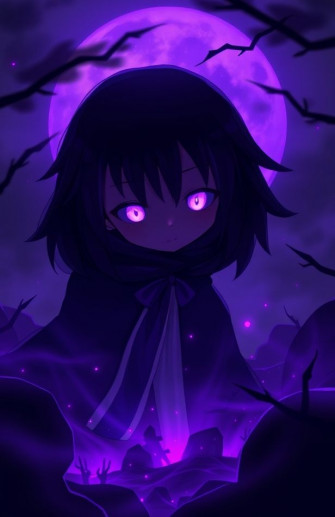 Dark Anime Icons Wallpaper