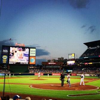 Displaying Image For Turner Field Wallpaper Night