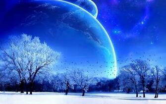 Wallpaper 3d Art Winter HD High Definition