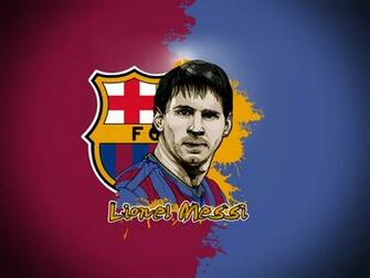 Messi Illustration HD Desktop Wallpaper