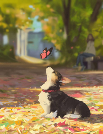 Dog Art Wallpaper