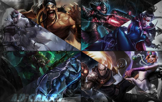 Wallpaper League Of Legends Ad Carry By Denispsy