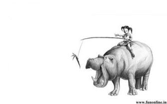 Hippos Eating People Cute Hippo Drawing Baby Please