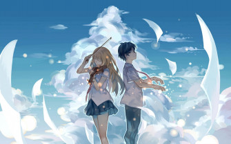 Your Lie In April Background Wallpaper
