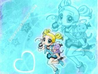 Rolling Bubbles Powerpuff Girls Z Wallpaper