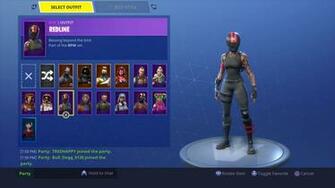 Fortnite Redline Outfit Wallpaper