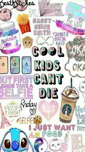 Cool Kids Cant Die Wallpaper Tegninger Baggrunde Tegn