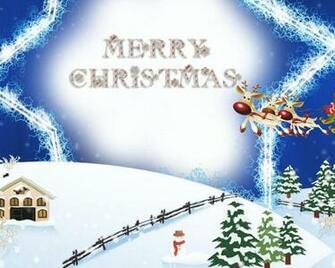 Santas Flight Wallpaper HD