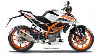 Ktm Duke Rendered By Valerio Polifroni