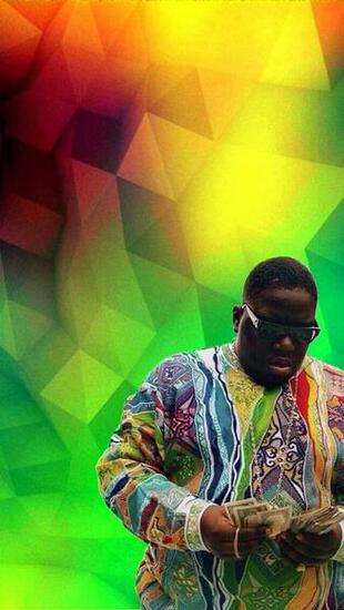 Notorious B I G iPhone Wallpaper
