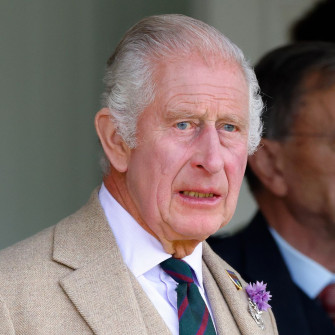King Charles And Queen Camilla Are All Smiles In Matching Outfits As Wallpaper