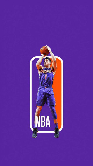 Devin Booker Logo Wallpaper