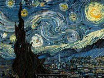 Starry Night Over The Rhone Wallpaper