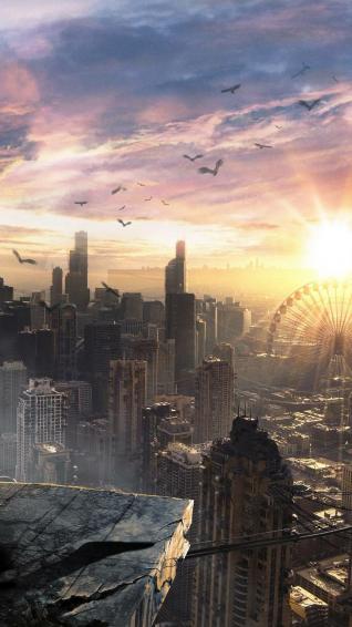 Ahhh It S So Pretty Even In The Midst Of Destruction Divergent