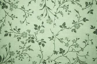 Sage Green Floral Print Fabric Texture High Resolution Photo