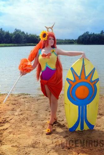 Pool Party Leona Cosplay By Alicevirus Suchirae