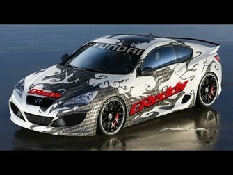 Greddy X Gen Street Hyundai Genesis Coupe Car Wallpaper Cool