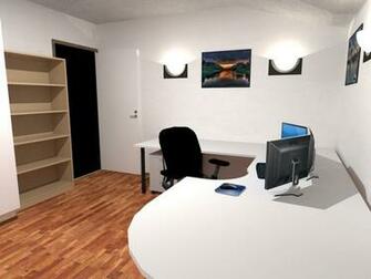 3d Office Desktop Background