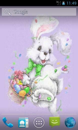 Easter Bunny Live Wallpaper For Your Android Phone
