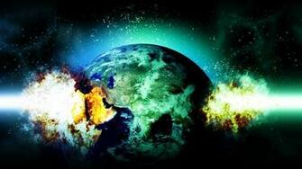 Earth Exploding Wallpaper Imgkid The Image Kid