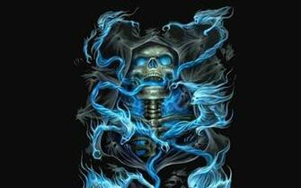 Very Cool Windows Theme With Some Kick Ass Skeleton Wallpaper
