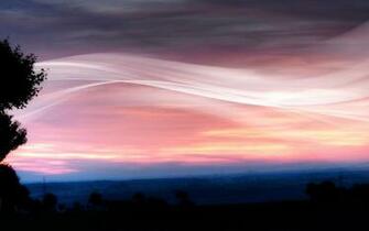Pink Sunset Wallpaper