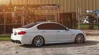 Wallpaper Bmw Side White 550i F10