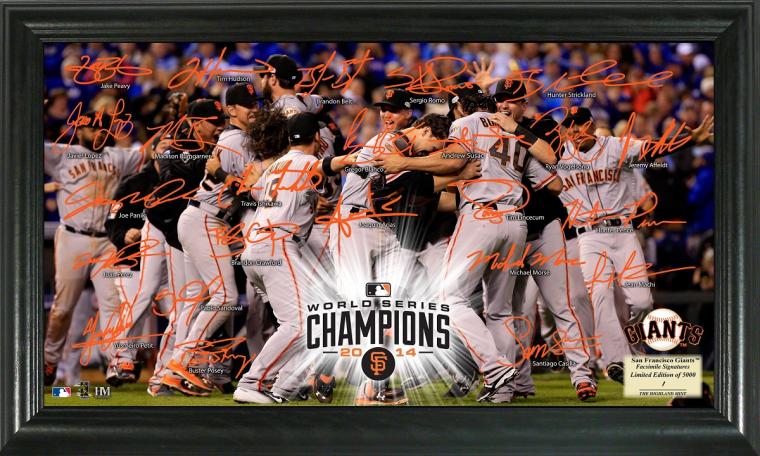 San Francisco Giants World Series For
