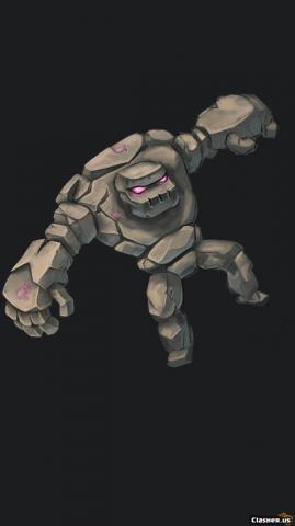 Golem Black White V2 Clash Of S Wallpaper Clasher Us
