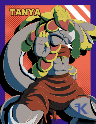 Tanya The Kommo Wallpaper