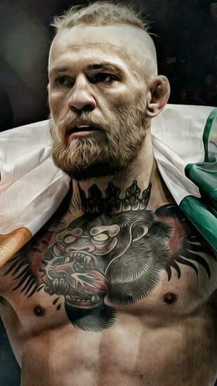 Conor Mcgregor iPhone Wallpaper 3d