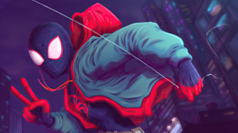 Spider Verse Man 4k Wallpaper HD Superheroes