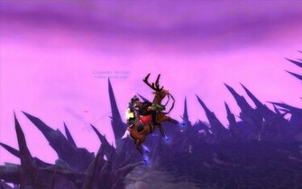 Flying Reindeer HD Wallpaper Animation