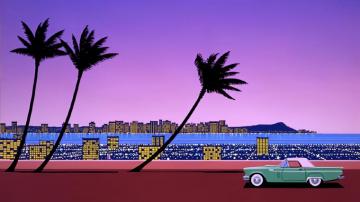 Wallpaper Id Retro Classic Cars Artist Artwork