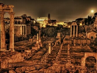 Roman Rectangular Forum Wallpaper Travel HD