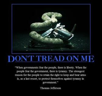 Don T Tread On Me By Thewesinawesome