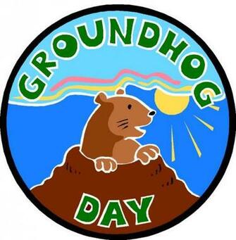 Groundhog Day Clipart